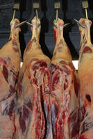 Carcass of Beef awaiting for delivery at BMC Botswana